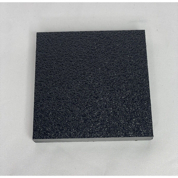 Pack of 5 - King StarBoard Black HDPE Sheet 2.5" x 2.5" x 3/8" Sea Polymar - Picture 9 of 15